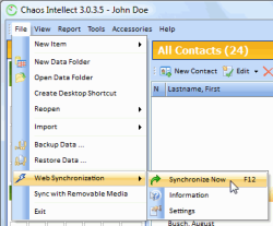 web synchronization