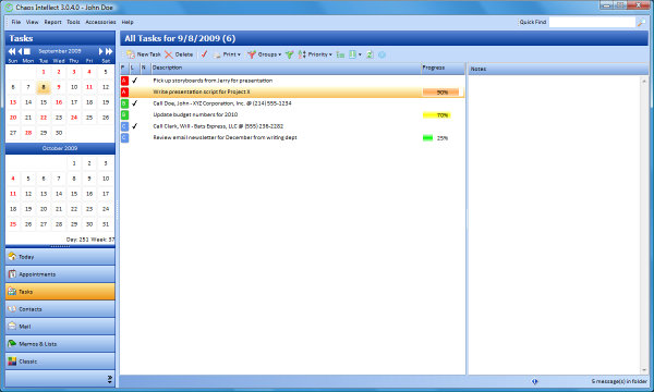 tasks view - click for full size