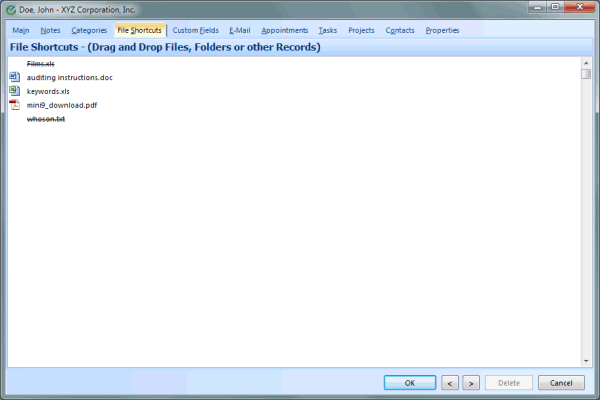 attached files