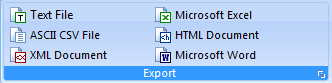 export options